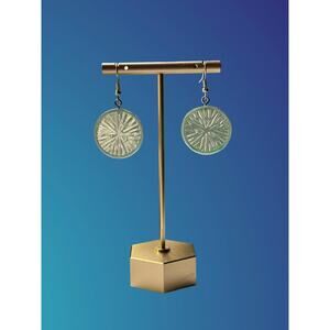 Lime Seeded Slices Drop Earrings Gift For Women Farmers Market Italy